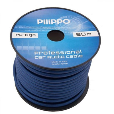 Pilippo PI-6GA 30 M Amfi Tesisat Güç Kablosu